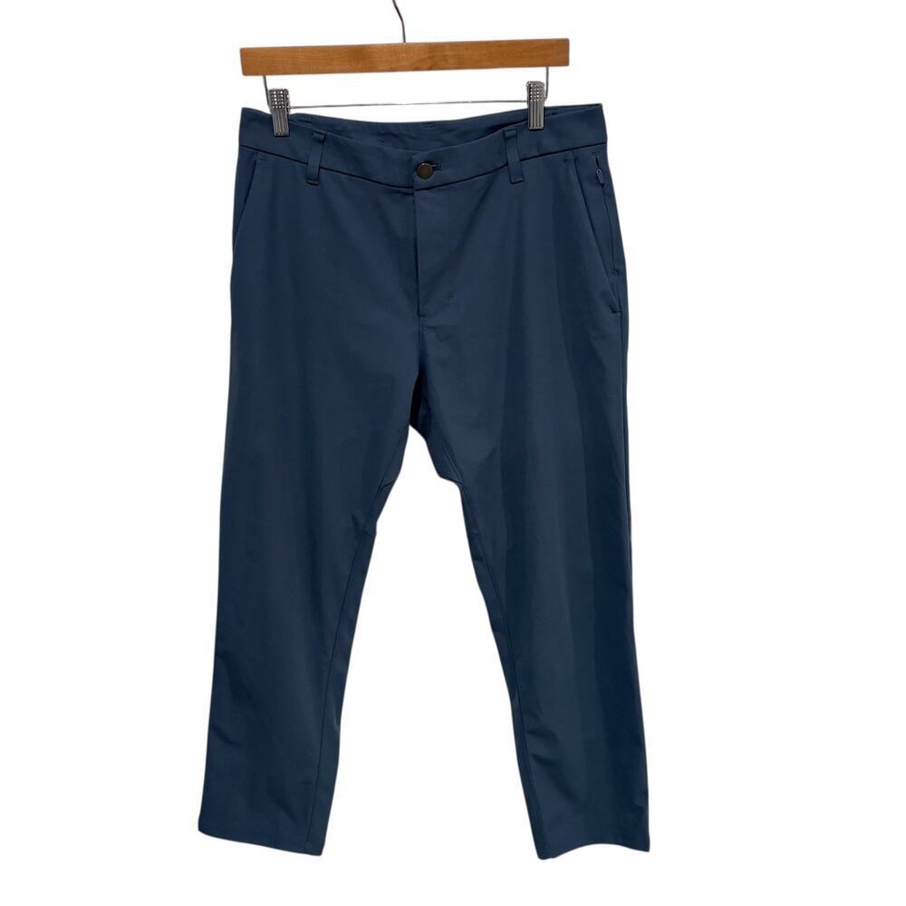 Lululemon Commission Pants Men's 32 Blue Athleisure Comfort
